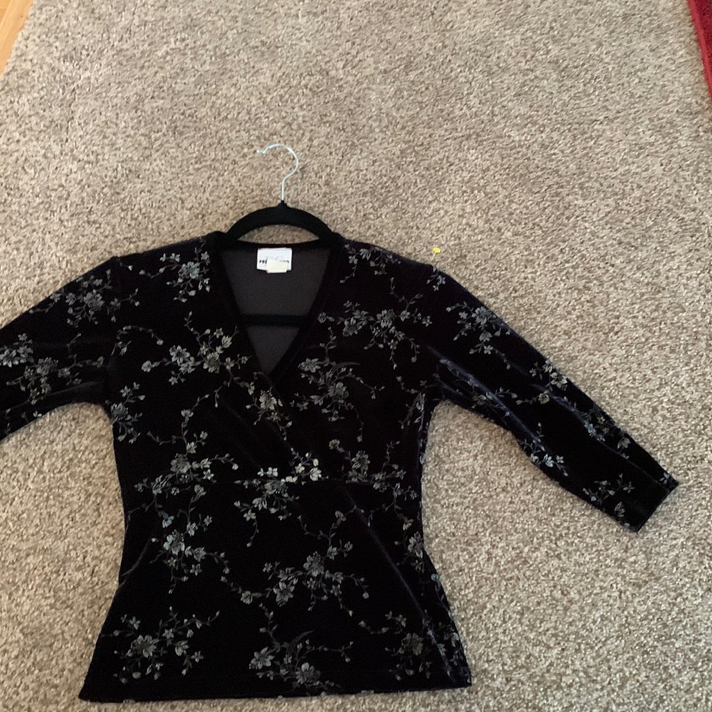 Vintage Velvet Top